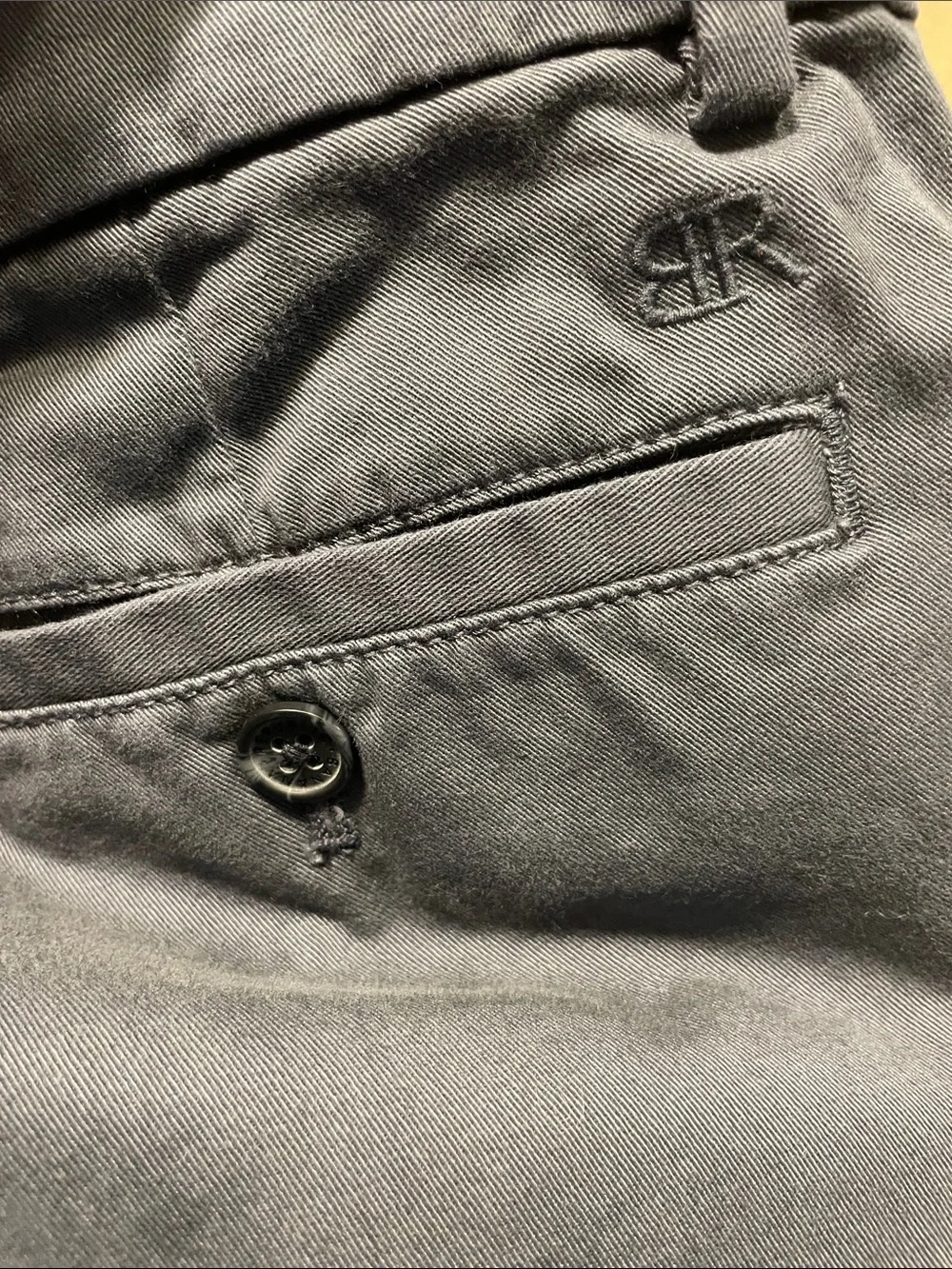Banana Republic Navy Blue Chinos - Straight Cut